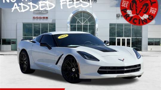 2018 Chevrolet Corvette Z51 3LT — Coupe — 53,127 mi — Manvel, TX