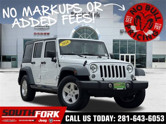 2016 Jeep Wrangler Sport — SUV — 101,744 mi — Manvel, TX