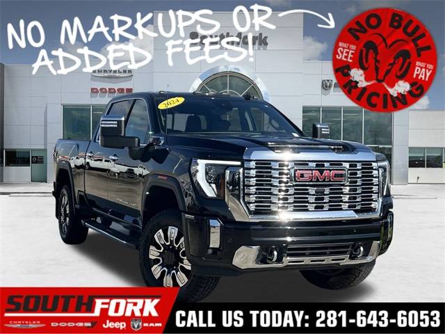 2024 GMC Sierra 3500HD Denali — Pickup Truck — 37,525 mi — Manvel, TX