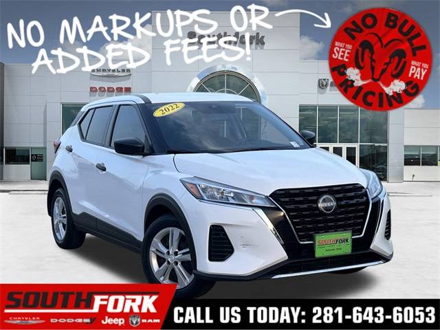 2022 Nissan Kicks S — SUV — 26,680 mi — Manvel, TX