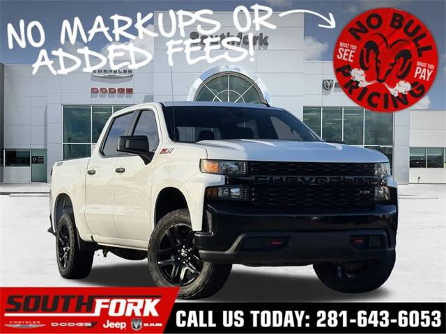 2021 Chevrolet Silverado 1500 Custom Trail Boss — Pickup Truck — 109,000 mi — Manvel, TX