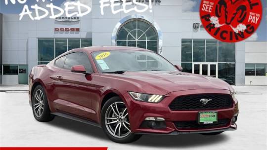2016 Ford Mustang EcoBoost Premium — Coupe — 95,778 mi — Manvel, TX