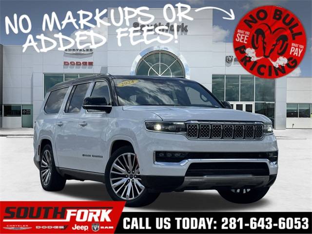 2024 Jeep Grand Wagoneer Series III — SUV — 23,446 mi — Manvel, TX