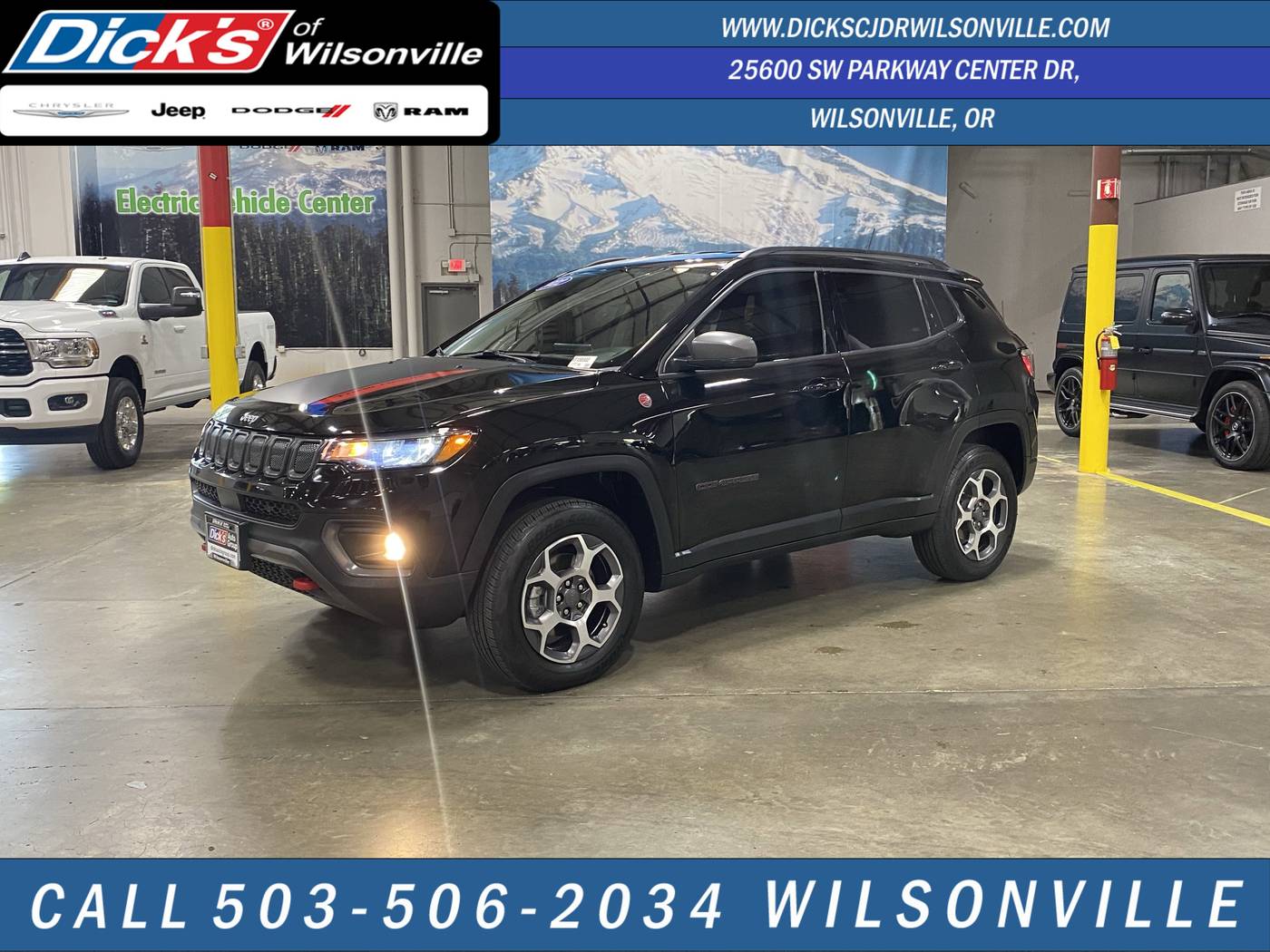 2022 Jeep Compass Trailhawk — SUV — 34,308 mi — Wilsonville, OR