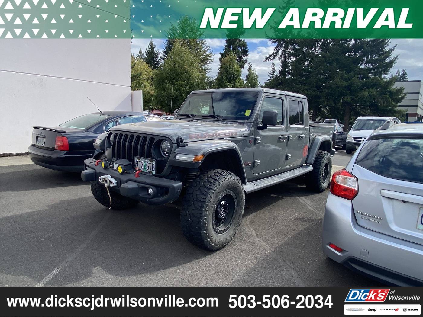 2021 Jeep Gladiator Rubicon — Pickup Truck — 43,059 mi — Wilsonville, OR