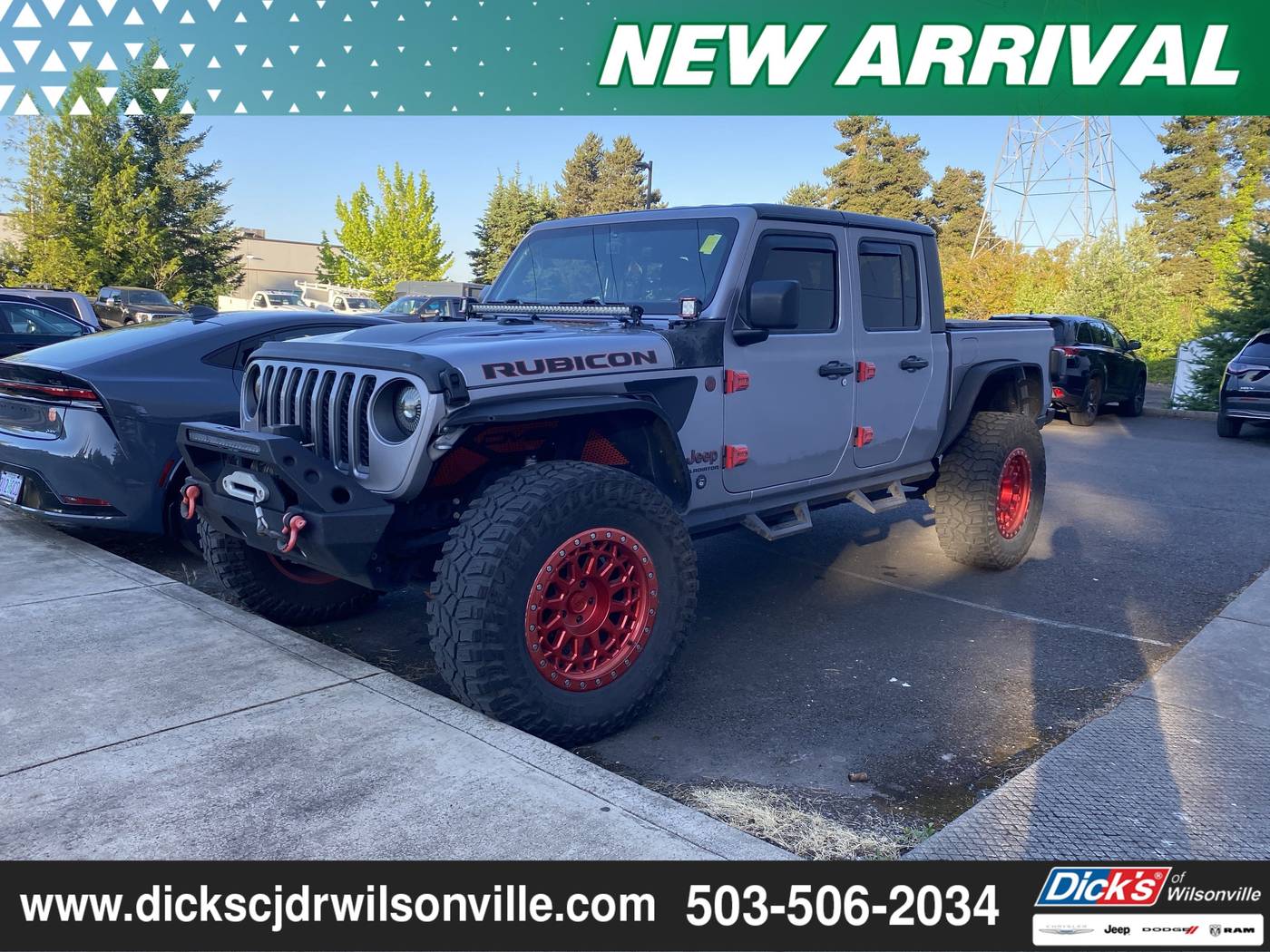 2020 Jeep Gladiator Rubicon — Pickup Truck — 75,151 mi — Wilsonville, OR