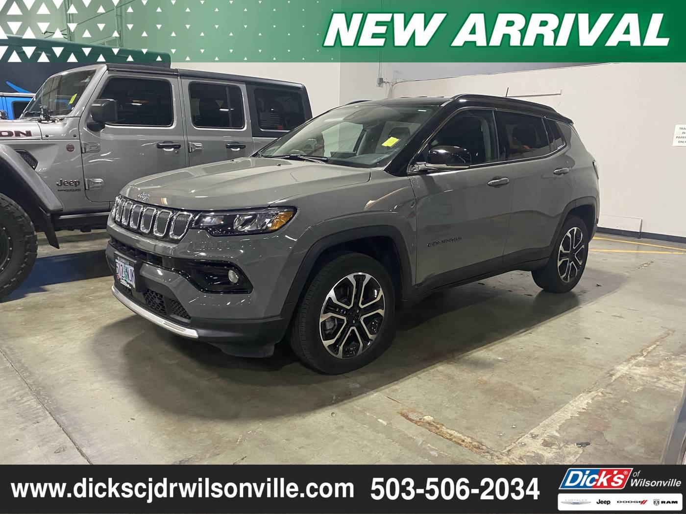 2022 Jeep Compass Limited — SUV — 25,870 mi — Wilsonville, OR