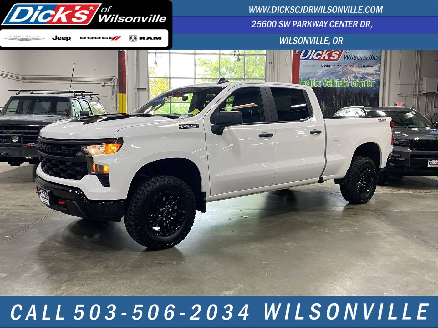 2024 Chevrolet Silverado 1500 Custom Trail Boss — Pickup Truck — 5,349 mi — Wilsonville, OR