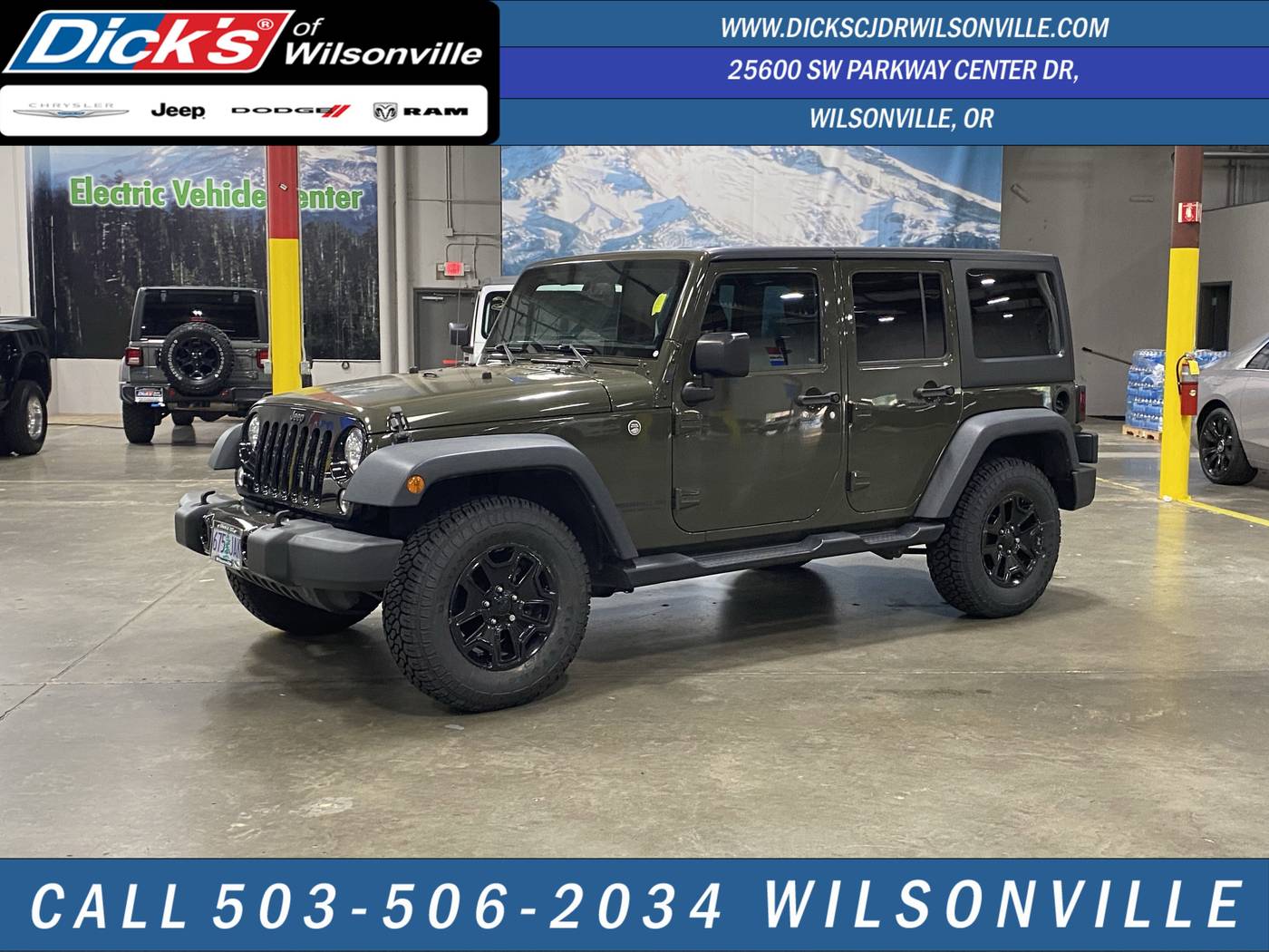 2016 Jeep Wrangler Willys Wheeler — SUV — 71,112 mi — Wilsonville, OR