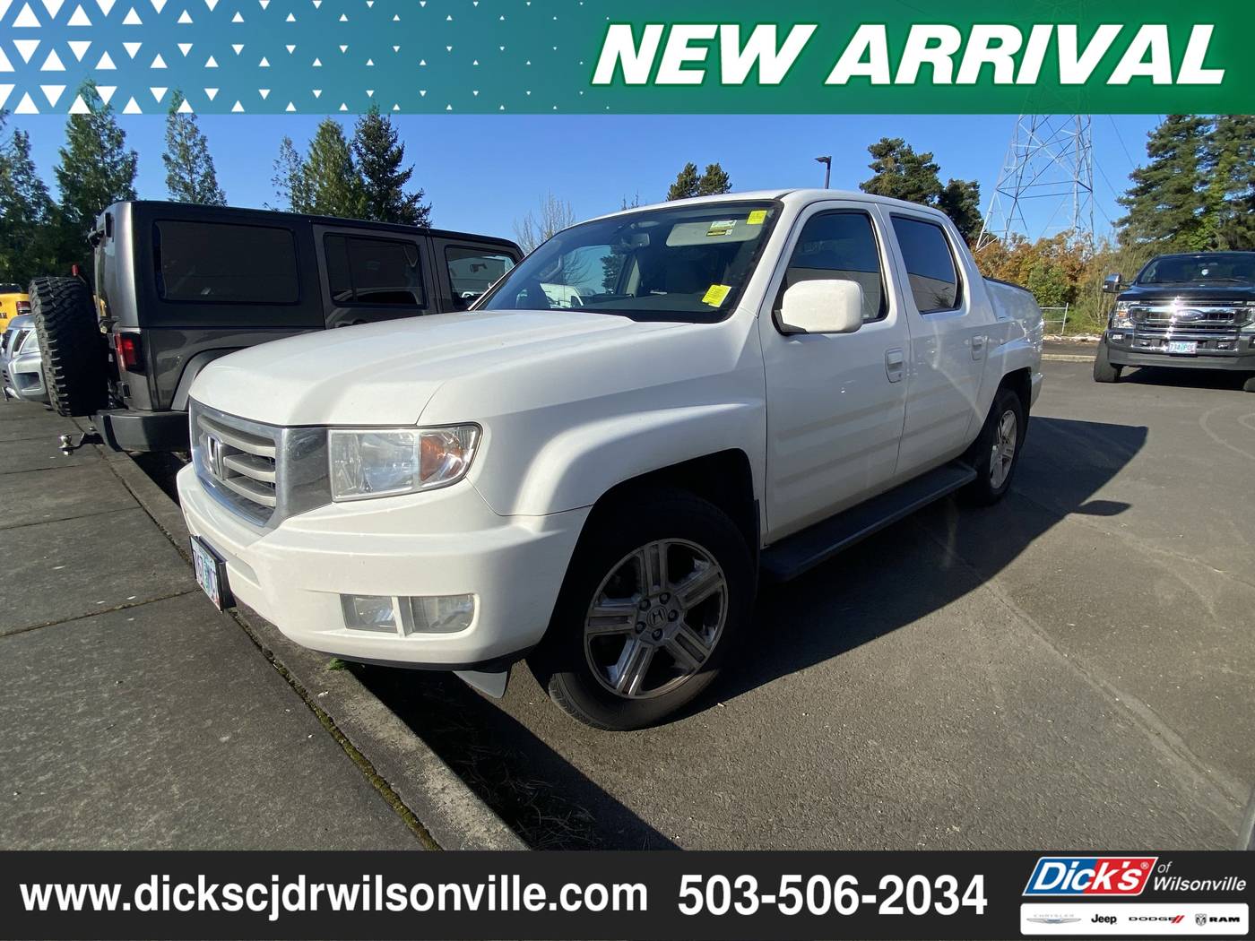 2013 Honda Ridgeline RTL — Pickup Truck — 106,766 mi — Wilsonville, OR