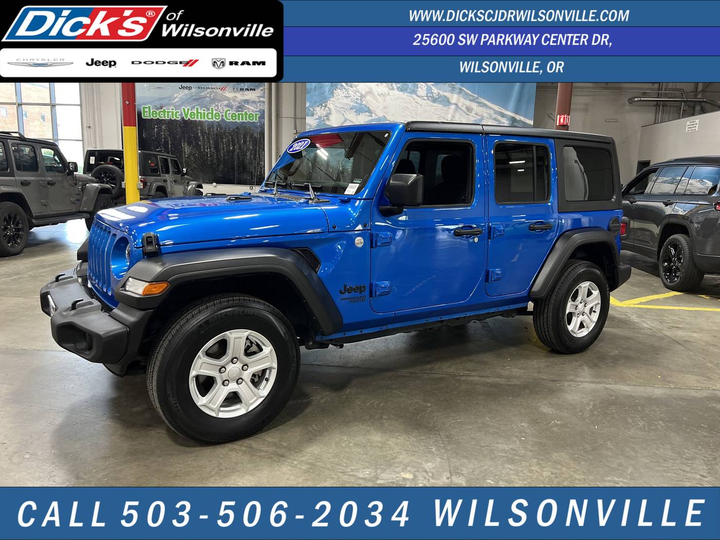 2021 Jeep Wrangler Sport S — SUV — 32,217 mi — Wilsonville, OR