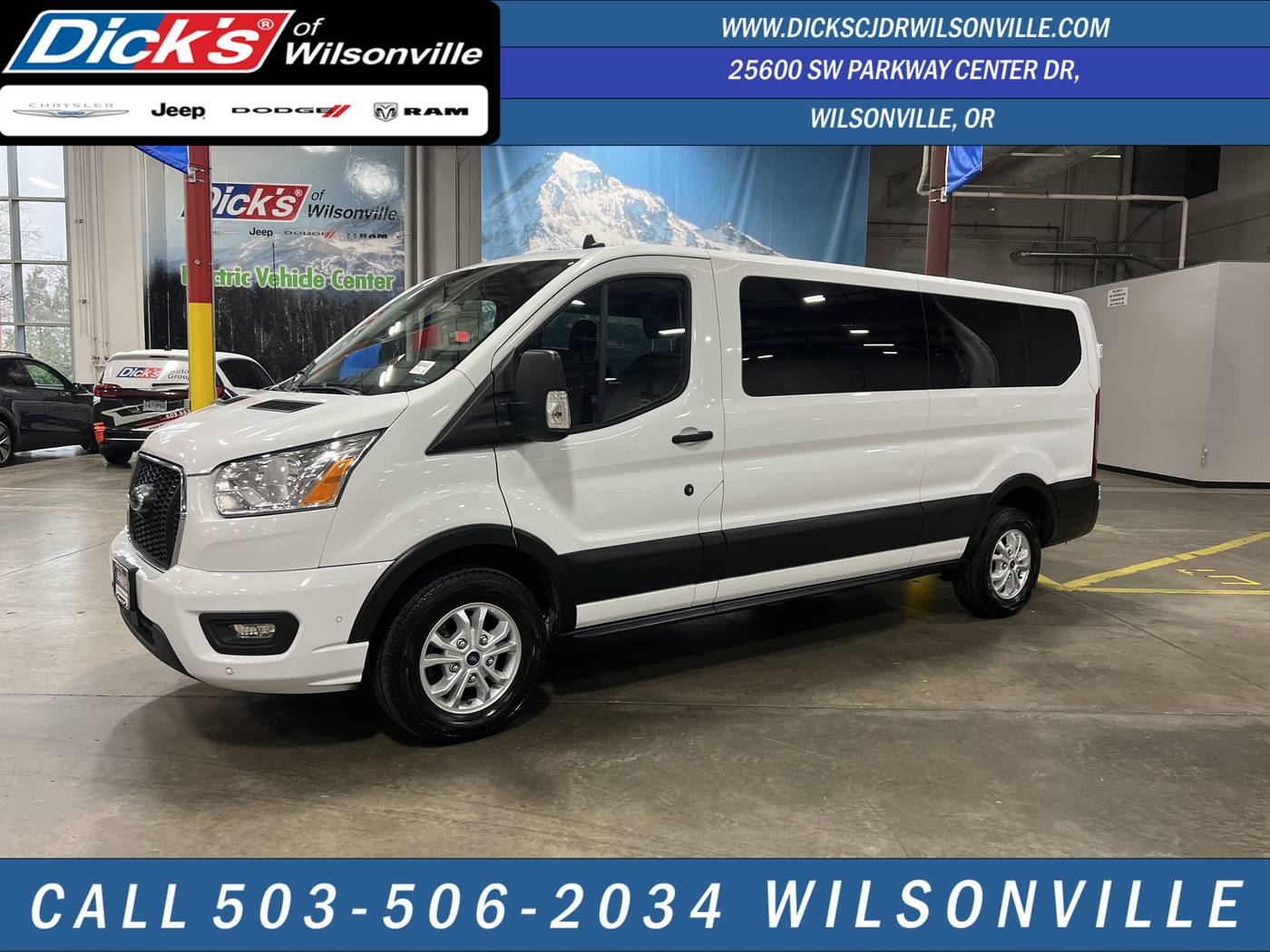 2021 Ford Transit Passenger Wagon T-350 XLT — Passenger Van — 65,377 mi — Wilsonville, OR