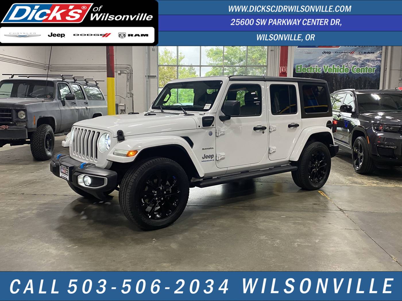 2023 Jeep Wrangler Sahara 4xe — SUV — 45,988 mi — Wilsonville, OR