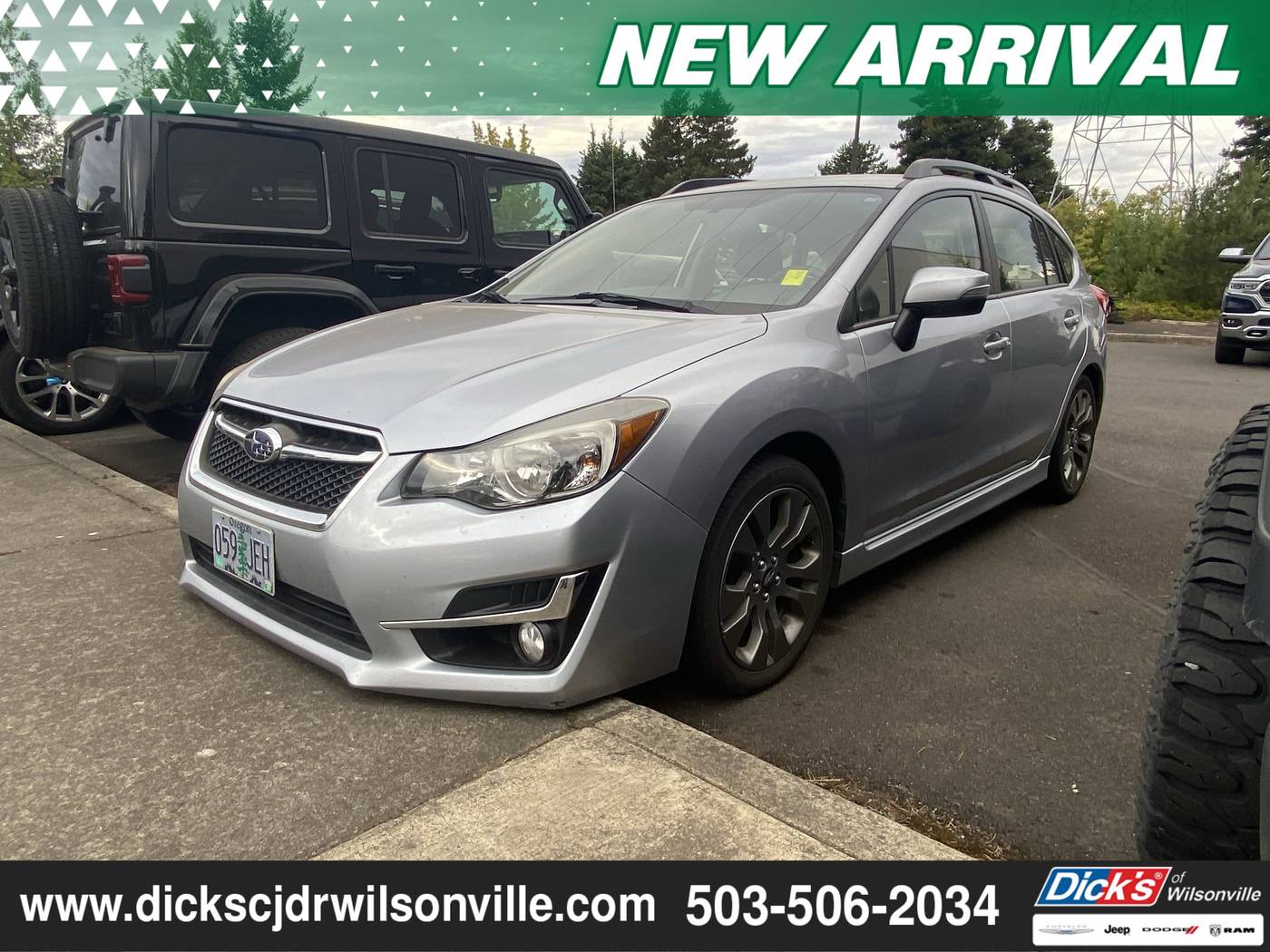 2016 Subaru Impreza 2.0i Sport Limited — Wagon — 76,649 mi — Wilsonville, OR