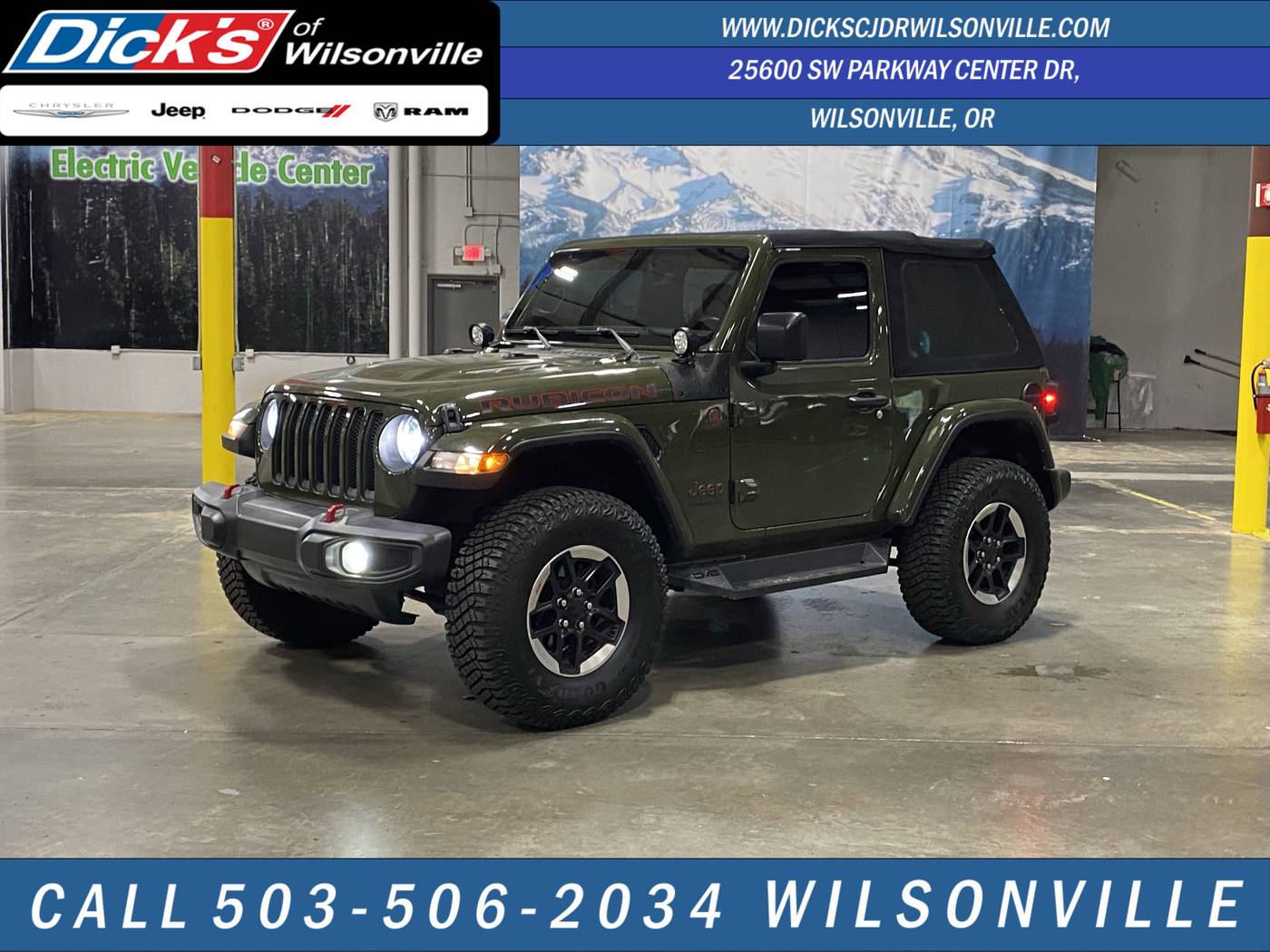 2022 Jeep Wrangler Rubicon — SUV — 58,656 mi — Wilsonville, OR