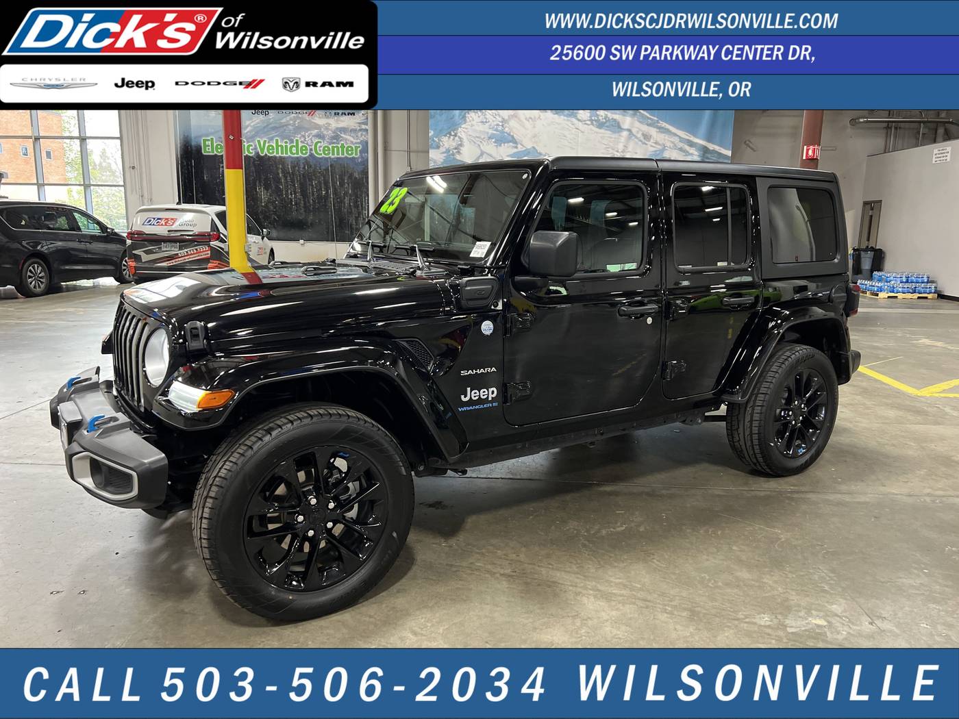 2023 Jeep Wrangler Sahara 4xe — SUV — 46,429 mi — Wilsonville, OR
