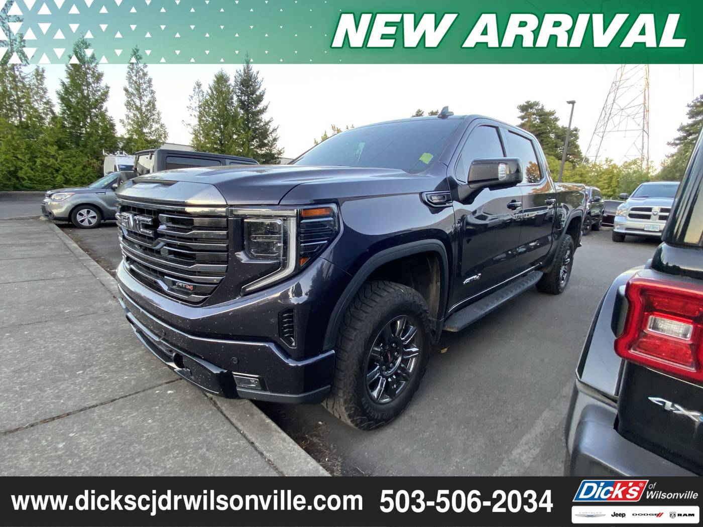 2022 GMC Sierra 1500 AT4 — Pickup Truck — 87,688 mi — Wilsonville, OR