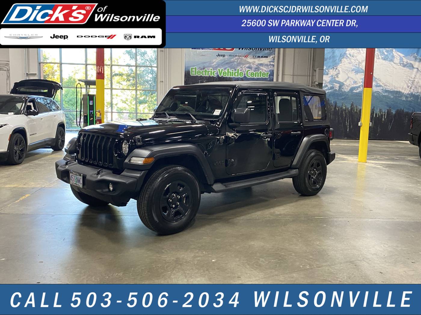 2022 Jeep Wrangler Sport — SUV — 34,770 mi — Wilsonville, OR