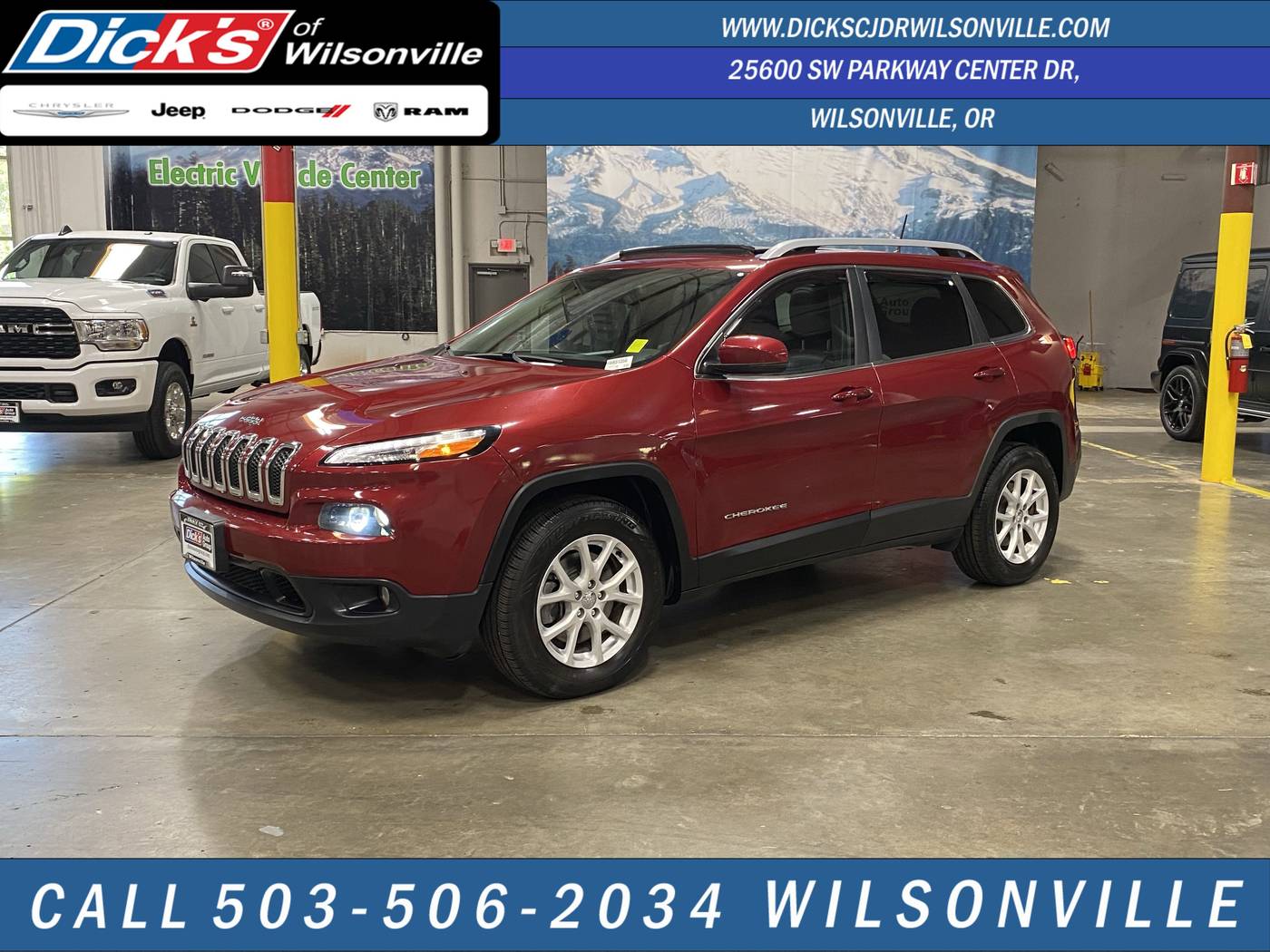 2017 Jeep Cherokee Latitude — SUV — 55,365 mi — Wilsonville, OR