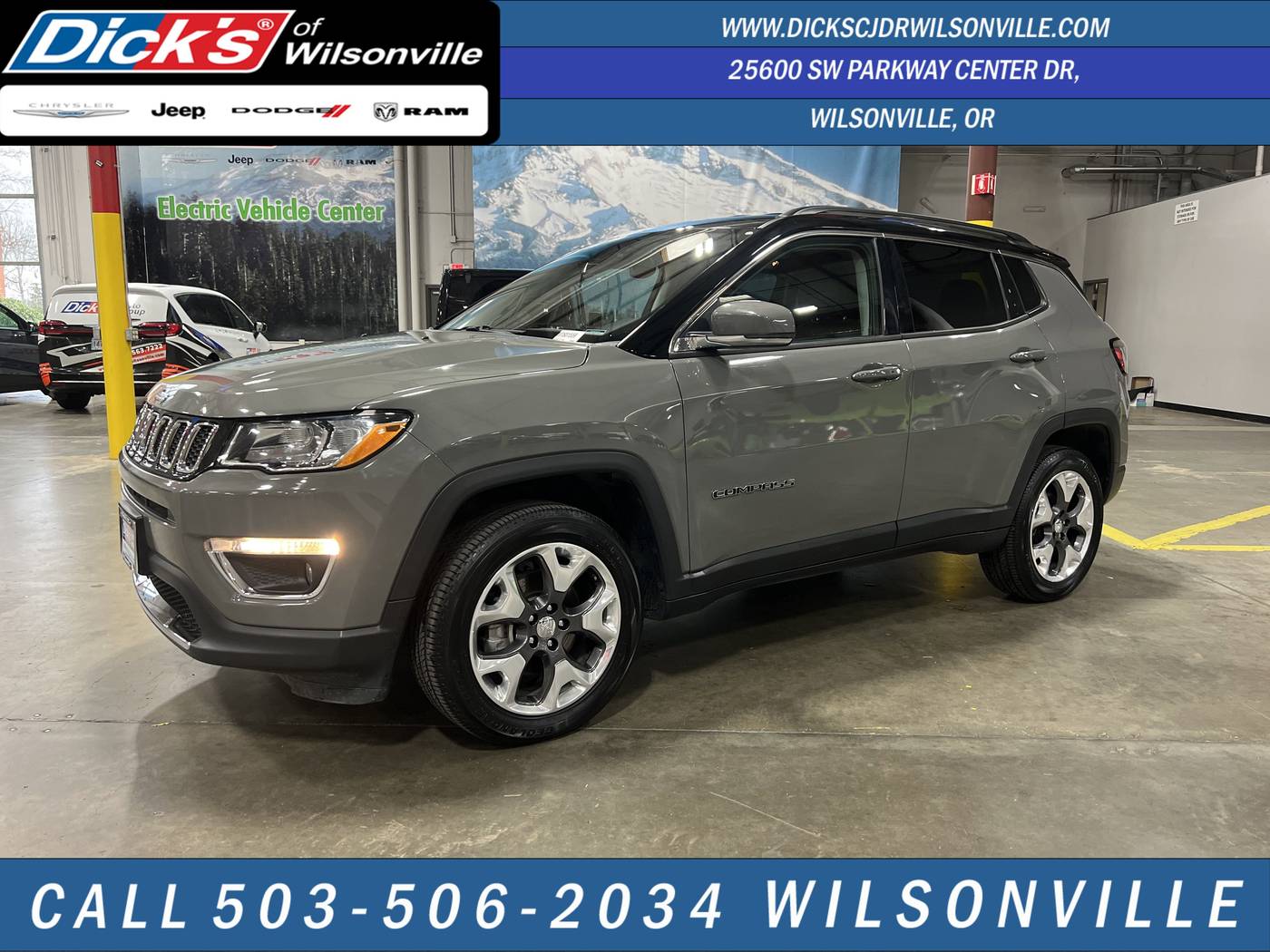 2021 Jeep Compass Limited — SUV — 43,965 mi — Wilsonville, OR