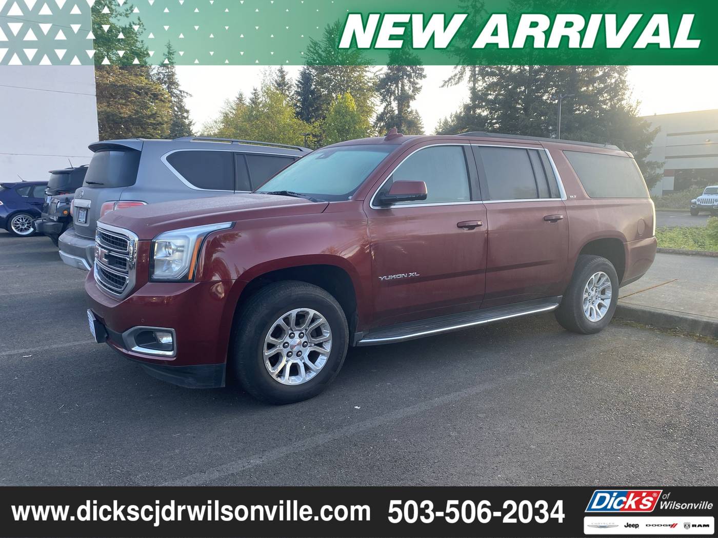 2017 GMC Yukon SLT — SUV — 58,542 mi — Wilsonville, OR