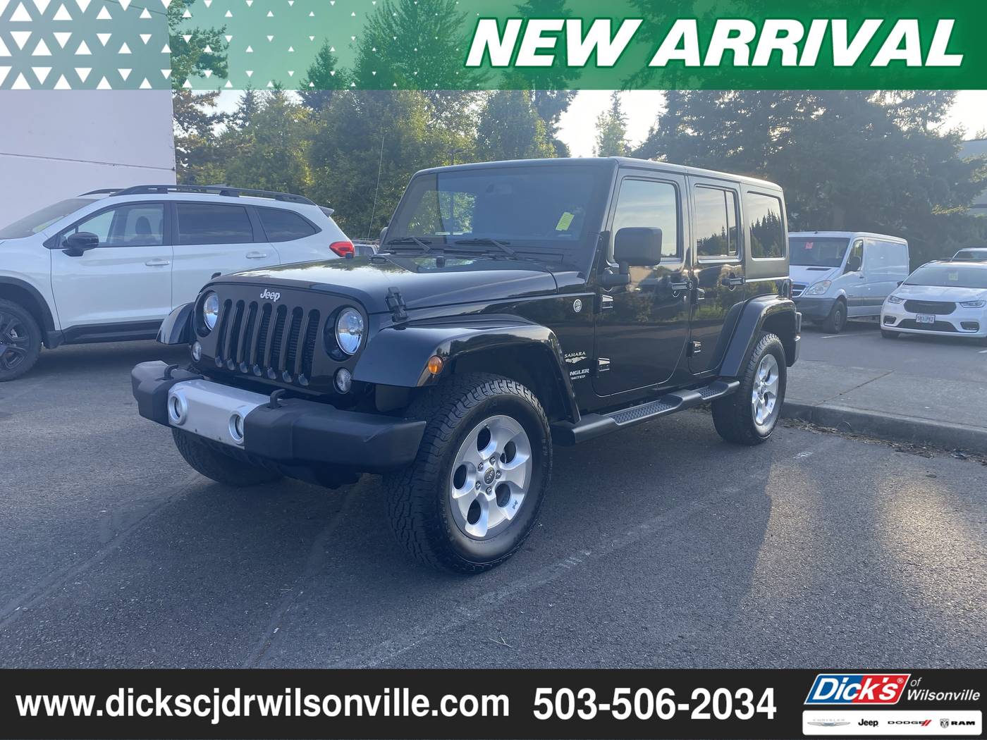 2014 Jeep Wrangler Sahara — SUV — 92,858 mi — Wilsonville, OR