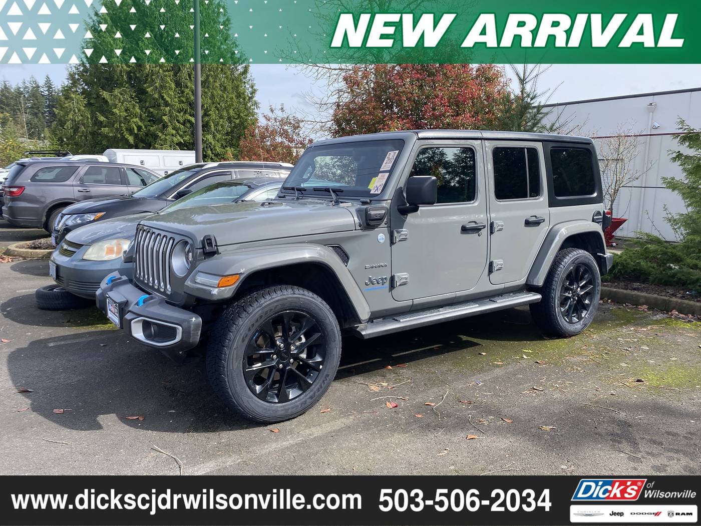 2023 Jeep Wrangler Sahara 4xe — SUV — 46,878 mi — Wilsonville, OR