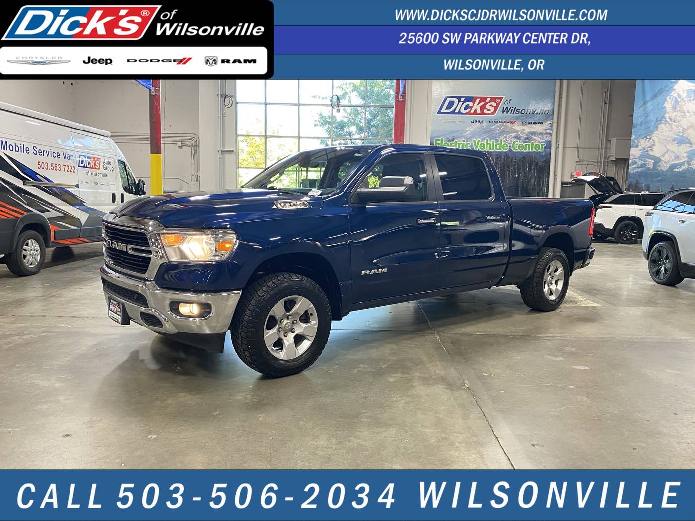 2020 Ram 1500 Big Horn — Pickup Truck — 93,827 mi — Wilsonville, OR