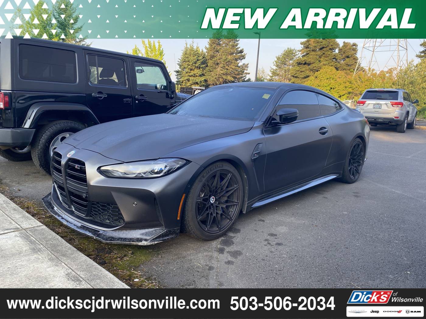 2023 BMW M4 Competition — Coupe — 32,825 mi — Wilsonville, OR
