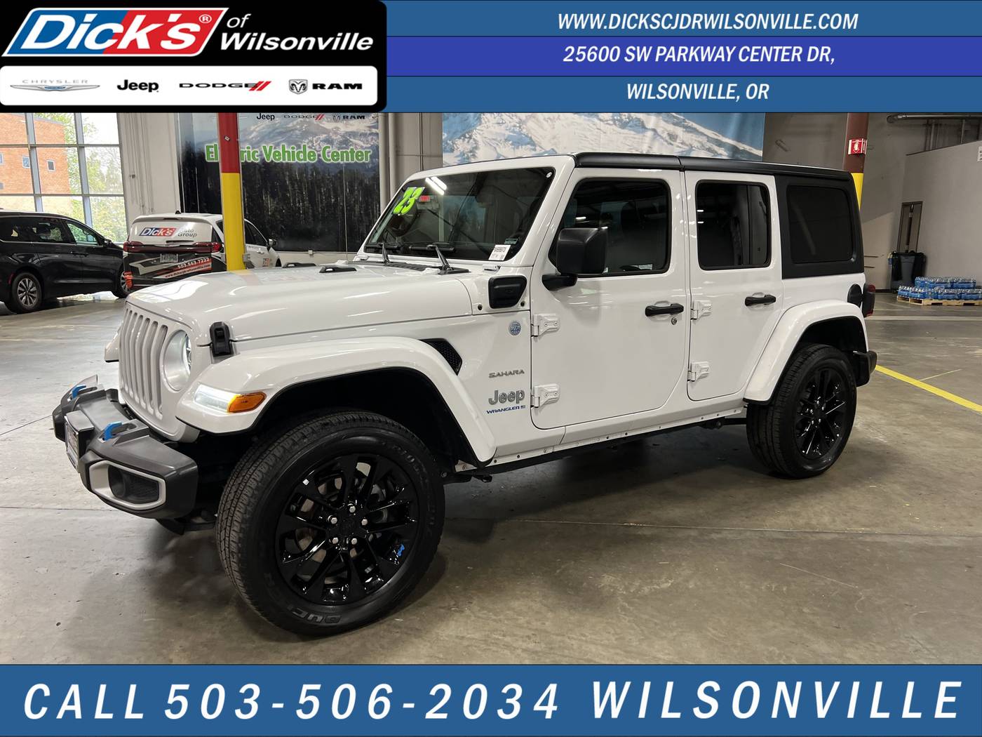 2023 Jeep Wrangler Sahara 4xe — SUV — 42,052 mi — Wilsonville, OR