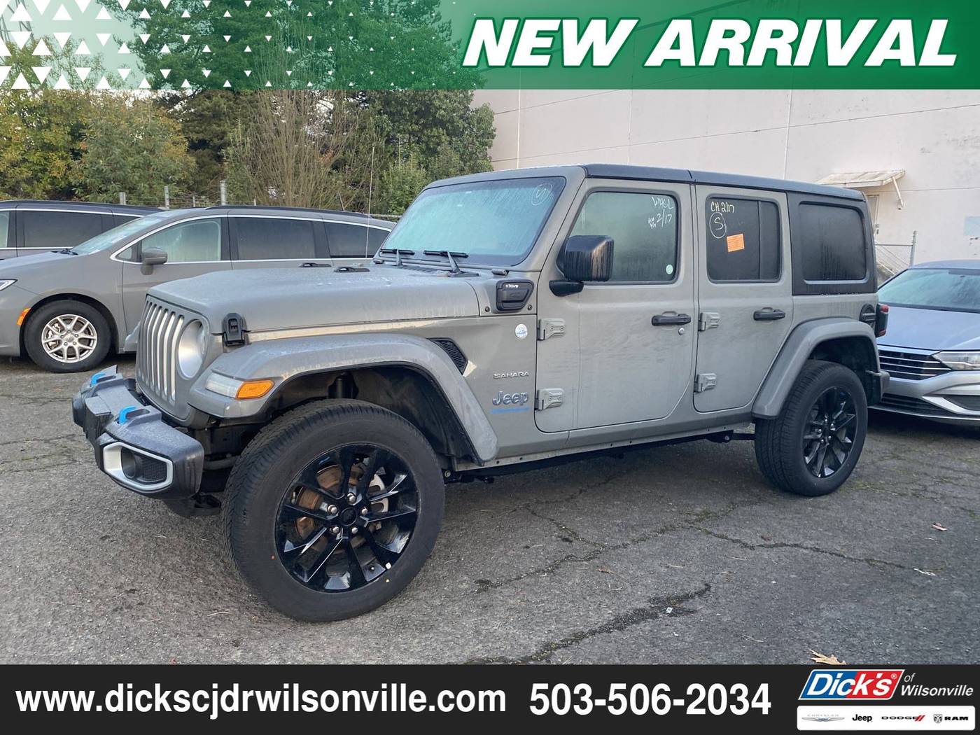 2023 Jeep Wrangler Sahara 4xe — SUV — 57,582 mi — Wilsonville, OR