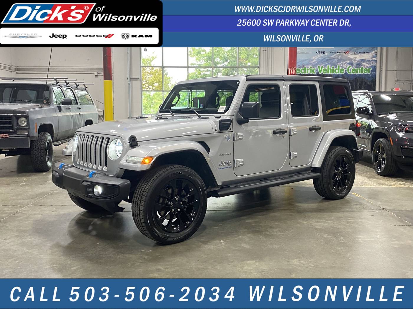 2023 Jeep Wrangler Sahara 4xe — SUV — 42,681 mi — Wilsonville, OR