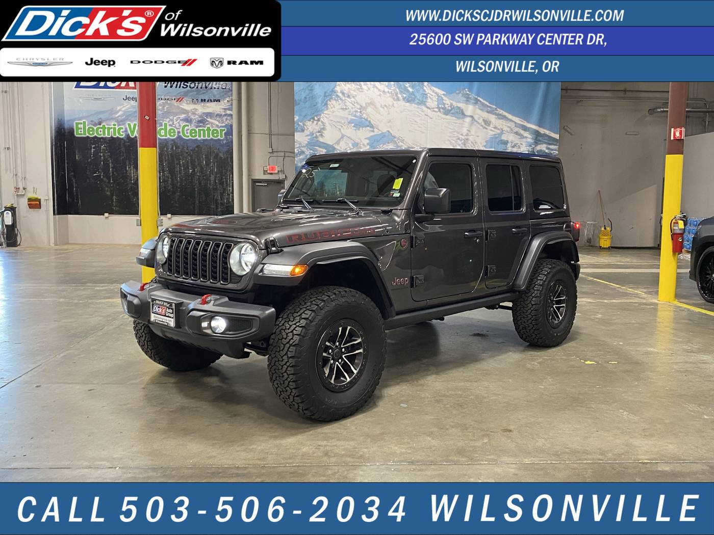 2025 Jeep Wrangler Rubicon — SUV — 1,320 mi — Wilsonville, OR