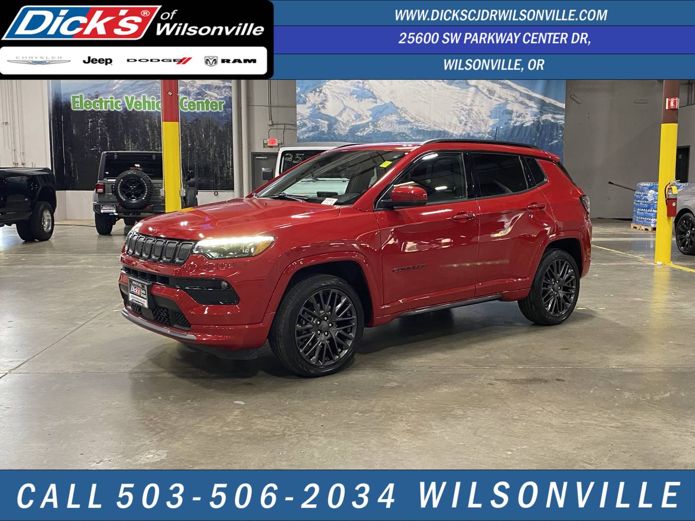 2022 Jeep Compass (RED) Edition — SUV — 10,172 mi — Wilsonville, OR