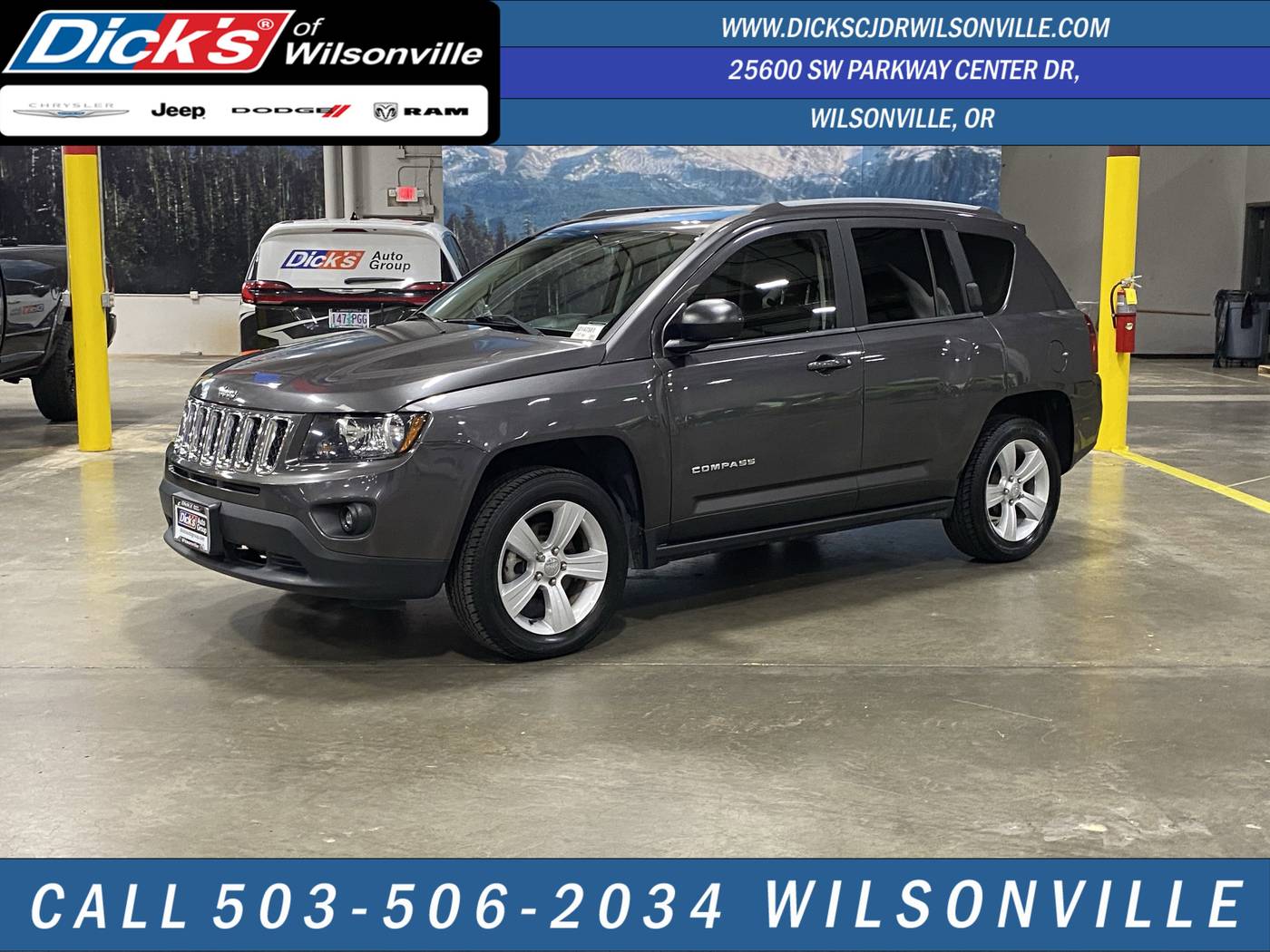 2017 Jeep Compass Sport — SUV — 65,458 mi — Wilsonville, OR