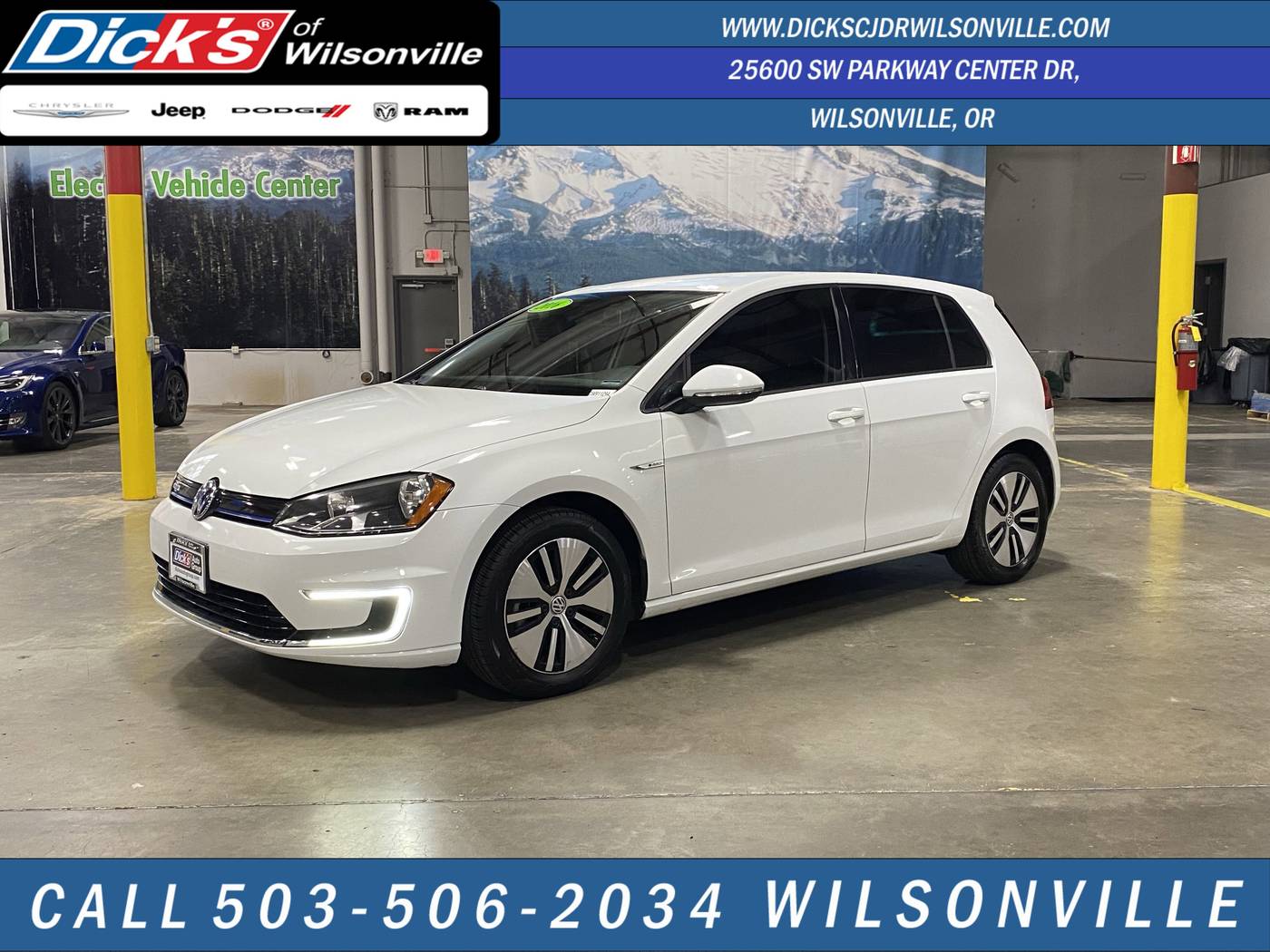2016 Volkswagen e-Golf SE — Hatchback — 55,786 mi — Wilsonville, OR