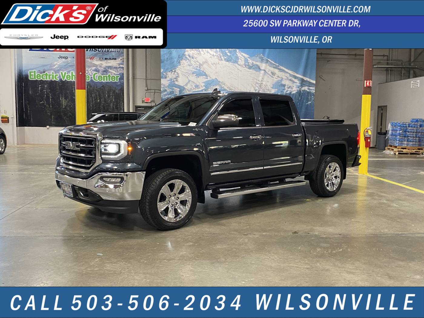 2018 GMC Sierra 1500 SLT — Pickup Truck — 64,778 mi — Wilsonville, OR