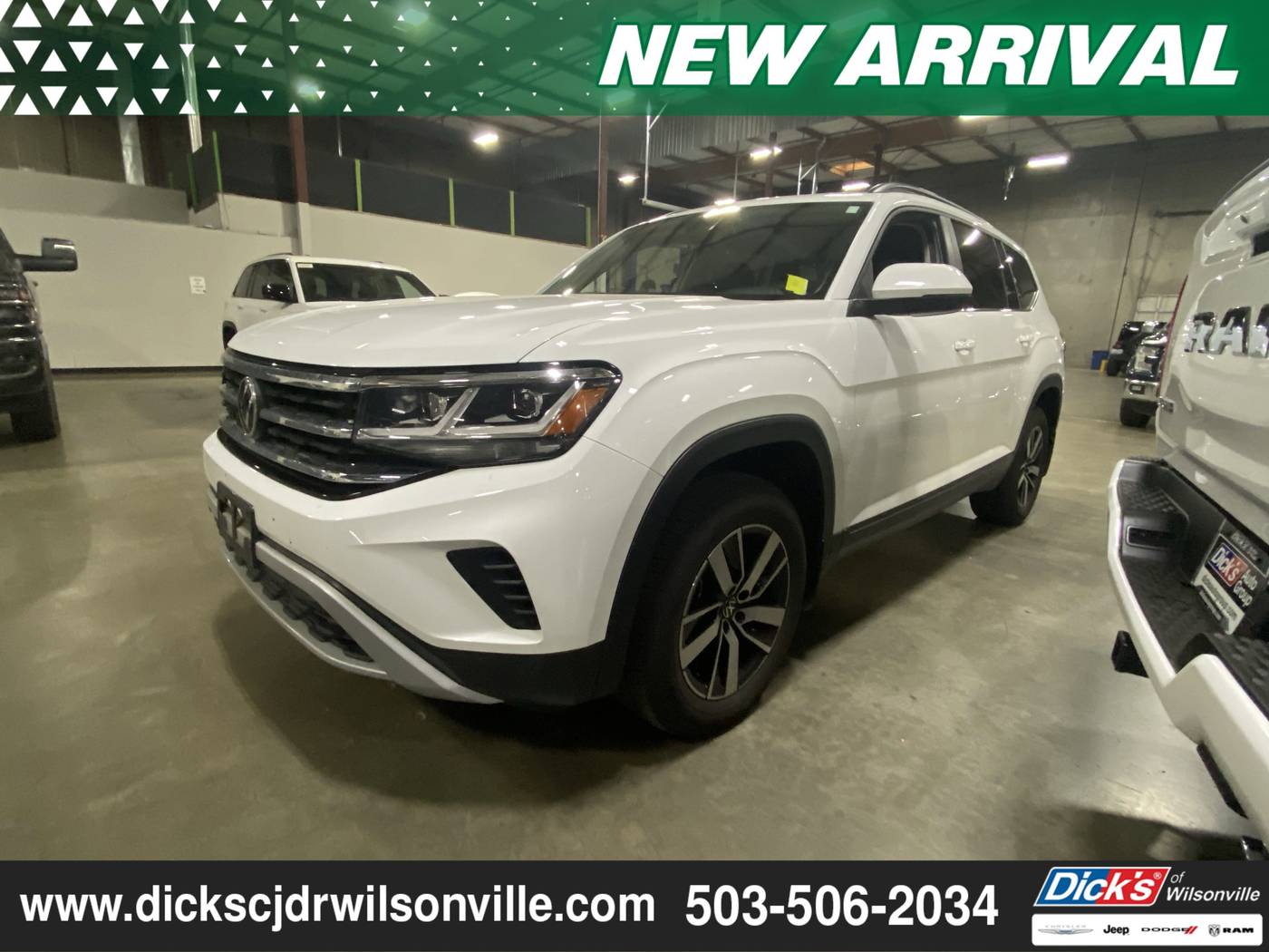 2022 Volkswagen Atlas SE — SUV — 43,490 mi — Wilsonville, OR