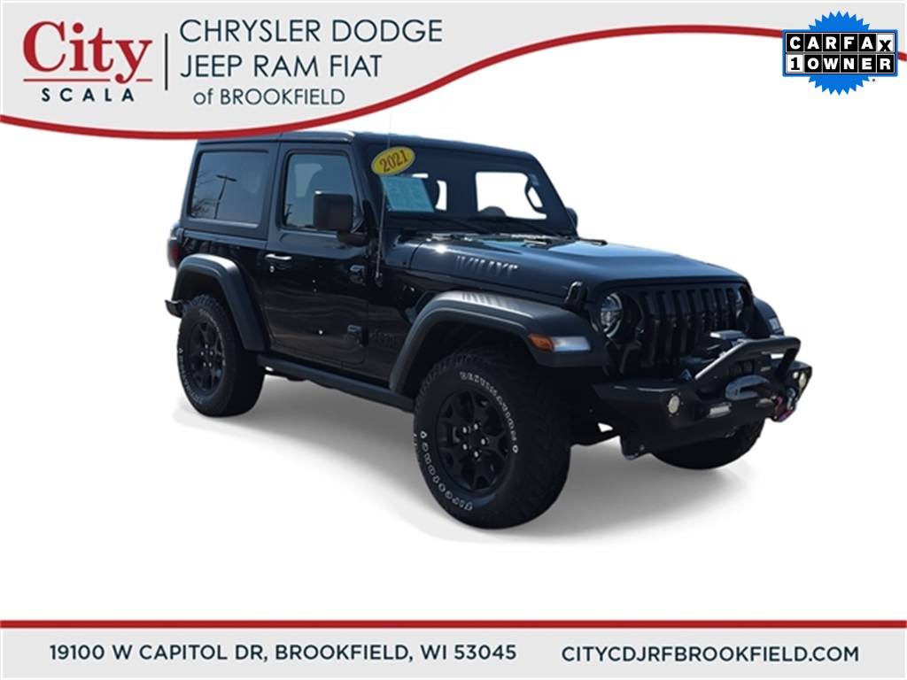 2021 Jeep Wrangler Willys — SUV — 54,261 mi — Brookfield, WI