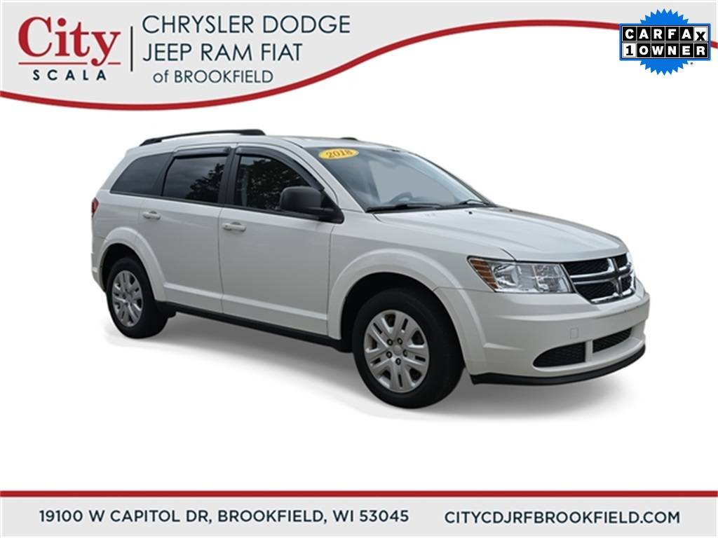 2018 Dodge Journey SE — SUV — 72,342 mi — Brookfield, WI
