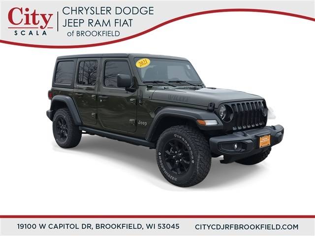2021 Jeep Wrangler Willys — SUV — 38,154 mi — Brookfield, WI
