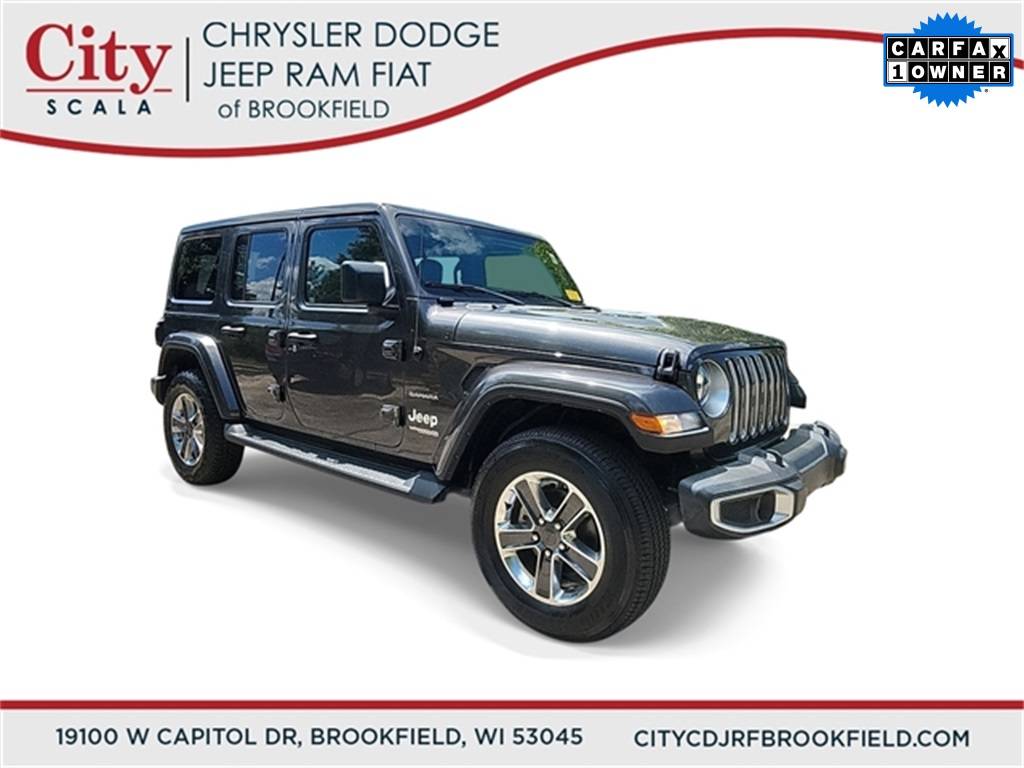 2021 Jeep Wrangler Sahara — SUV — 23,563 mi — Brookfield, WI
