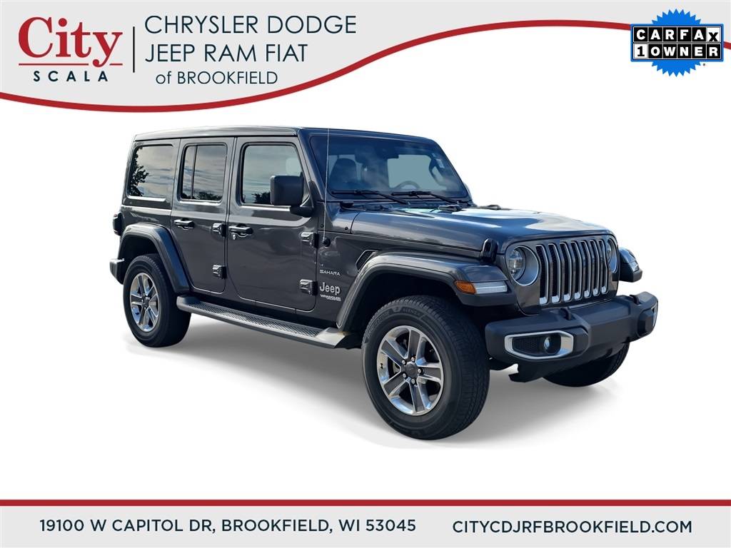 2021 Jeep Wrangler Sahara — SUV — 92,761 mi — Brookfield, WI
