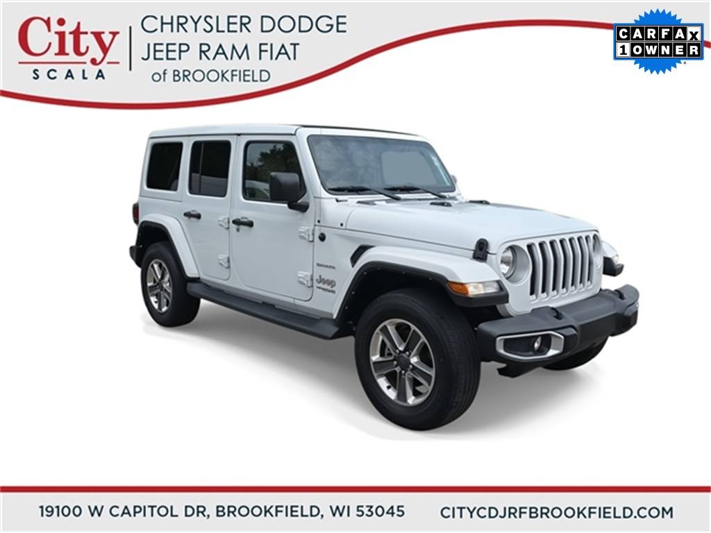 2021 Jeep Wrangler Sahara — SUV — 44,648 mi — Brookfield, WI