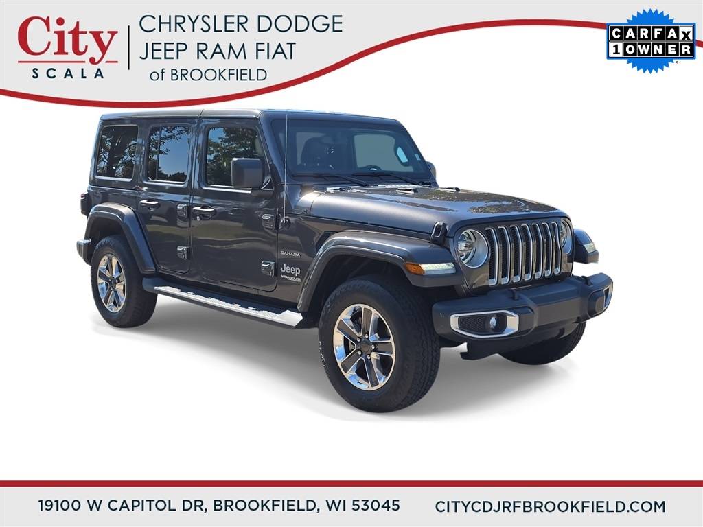 2020 Jeep Wrangler Sahara — SUV — 40,038 mi — Brookfield, WI