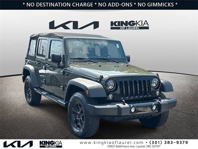 2016 Jeep Wrangler Willys Wheeler — SUV — 115,852 mi — Laurel, MD