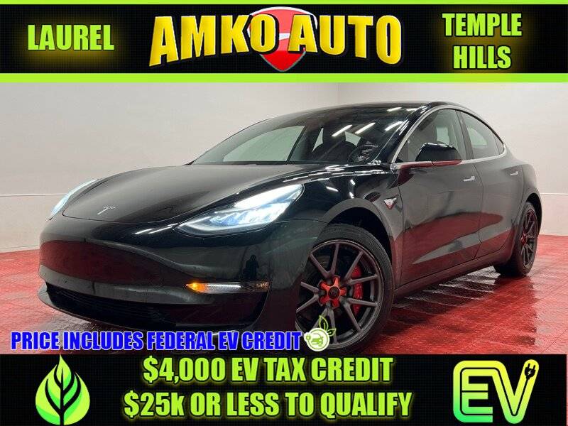 2018 Tesla Model 3 Long Range — Sedan — 67,115 mi — Laurel, MD