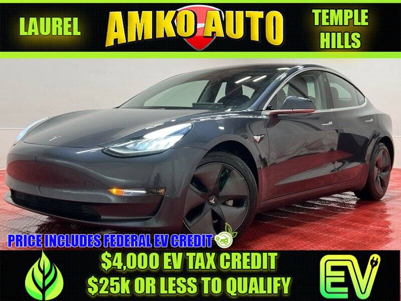 2018 Tesla Model 3 Long Range — Sedan — 89,724 mi — Laurel, MD
