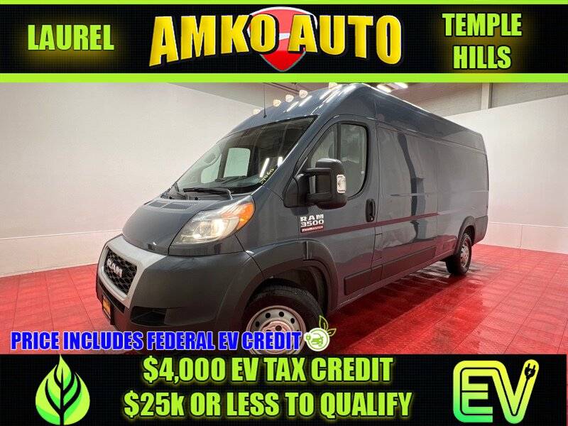 2020 Ram ProMaster Cargo Van 3500 — Cargo Van — 130,665 mi — Laurel, MD