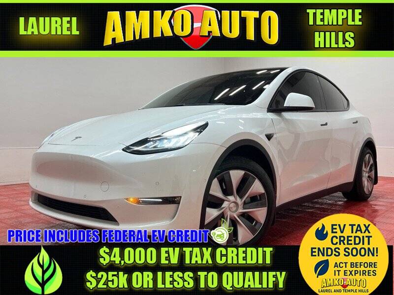 2021 Tesla Model Y Long Range — SUV — 120,561 mi — Laurel, MD